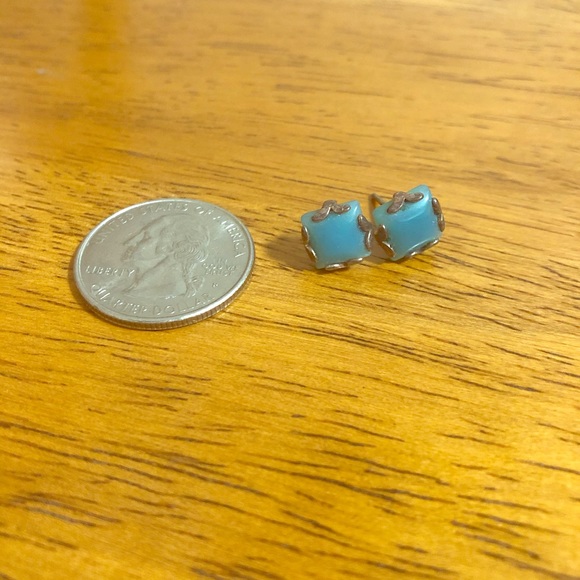 Jade earrings. - Picture 3 of 3